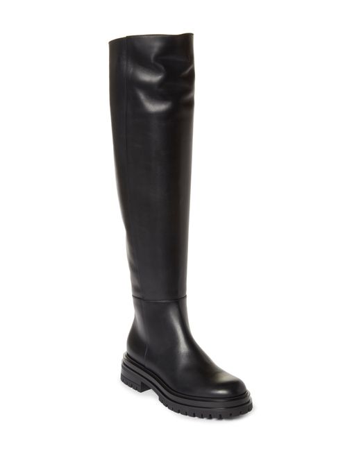 Gianvito Rossi Over The Knee Leather Boot