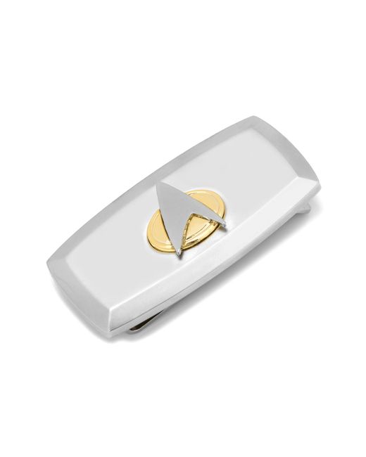 Cufflinks, Inc. Inc. Star Trek Delta Shield Money Clip Metallic