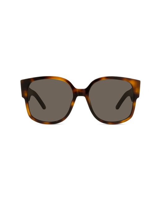 Dior Wildior 58mm Square Sunglasses