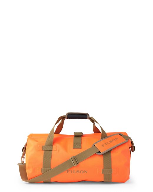 Filson Pullman Waterproof Duffle Bag Orange