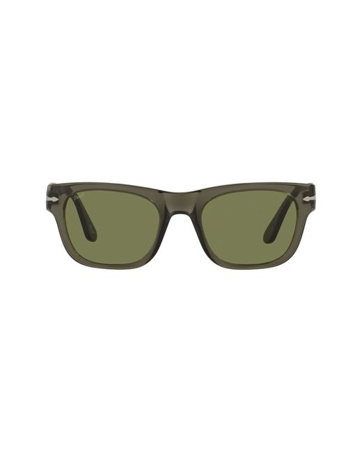 Persol 52mm Rectangle Sunglasses