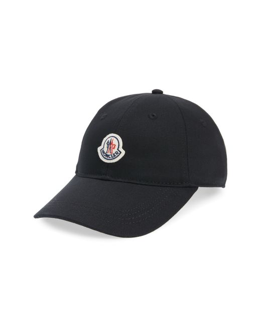 Moncler Logo Patch Baseball Cap