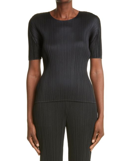 Pleats Please By Issey Miyake Basics Pleated Top