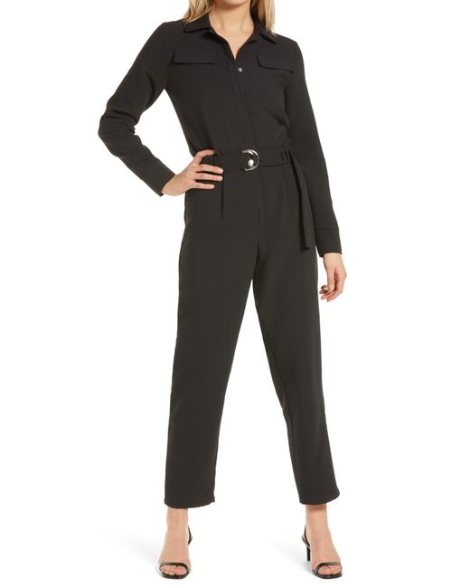 4th & Reckless Mabel Belted Jumpsuit
