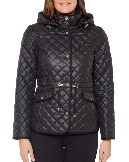 Kate Spade New York Quilted Hooded Jacket