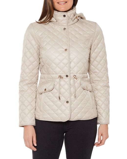 Kate Spade New York Quilted Hooded Jacket