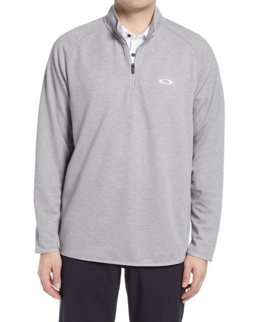 Oakley Range 2.0 Half Zip Golf Pullover Grey