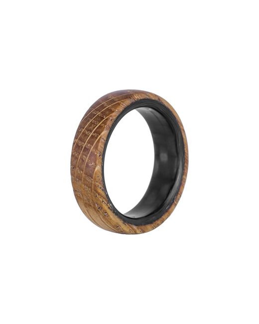Element Ring Co. Element Ring Co. Whiskey Barrel Wood Carbon Fiber