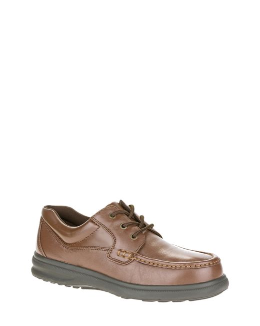 Hush Puppies Gus Moc Toe Derby Brown