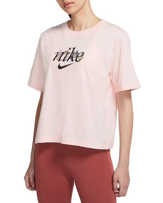 Nike Sportswear Nature Embroidered Graphic Tee
