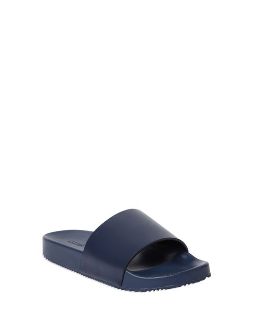 Onia Slide Sandal Blue