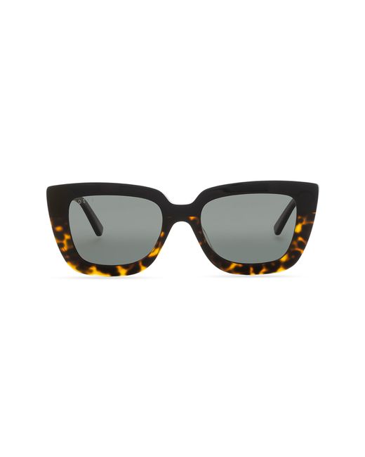 Diff Runi 53mm Polarized Cat Eye Sunglasses