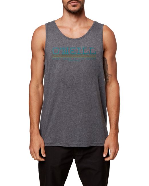 O'Neill Parallel Lines Tank Grey