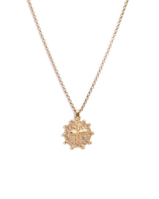 Crisobela Jewelry Imperfection Cross Pendant Necklace