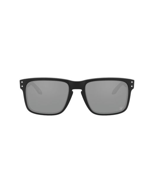 Oakley X Las Vegas Raiders Holbrook 57mm Square Sunglasses