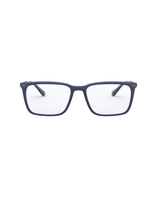 Emporio Armani 53mm Rectangular Optical Glasses