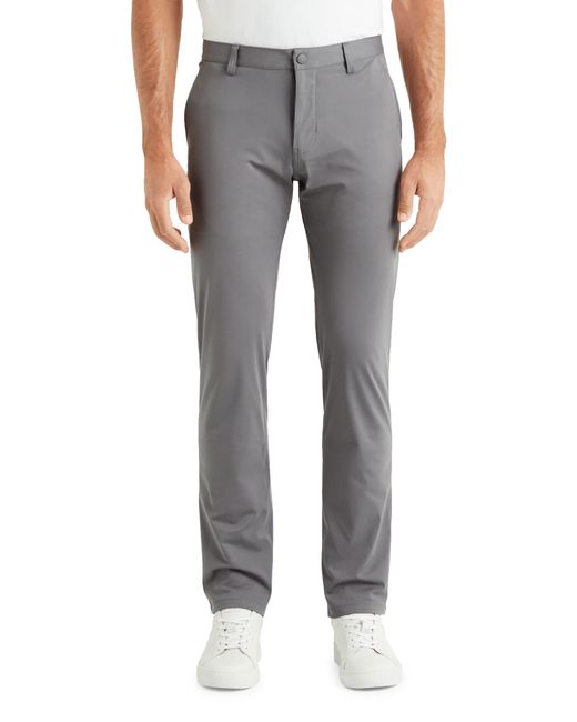 Rhone Commuter Straight Fit Pants Grey