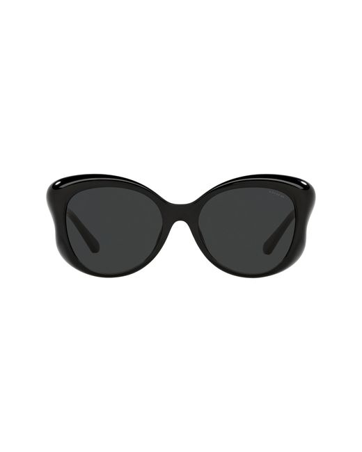 Coach 55mm Butterfly Sunglasses