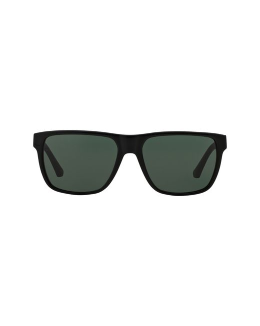 Armani Exchange 56mm Aviator Sunglasses