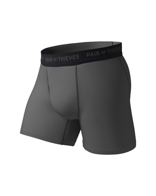 Pair of Thieves Assorted 2-Pack Superfit Performance Boxer Briefs Black