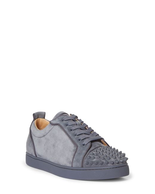 Christian Louboutin Louis Junior Spikes Sneaker Grey
