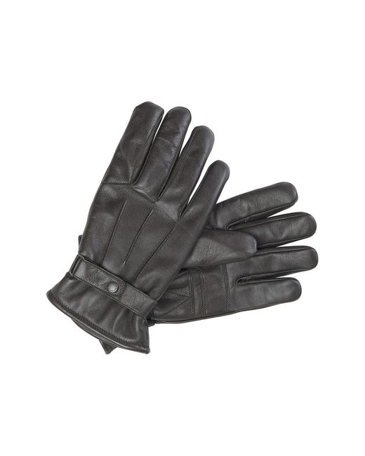 Barbour Burnished Leather Gloves