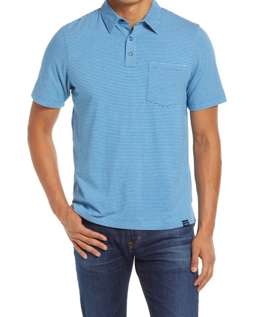 L.L.Bean Allagash Stripe Polo Shirt