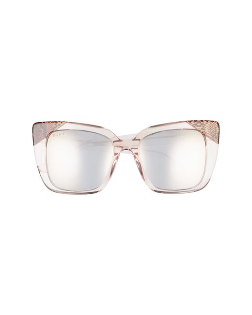 Diff Lizzy 54mm Polarized Cat Eye Sunglasses