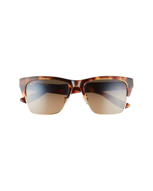 Maui Jim Perico 56mm Polarized Square Sunglasses
