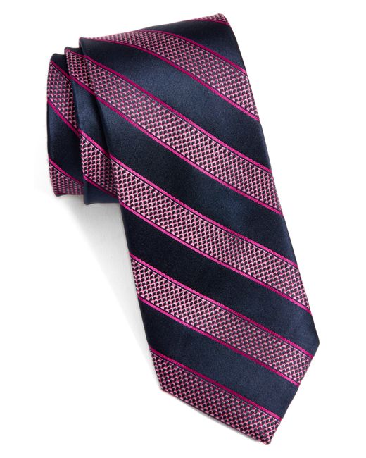 Ted Baker London Stripe Silk Blend Tie One