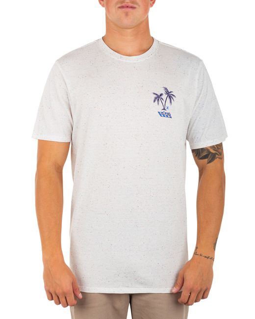 Hurley Everyday Regrind Poolside Graphic Tee White