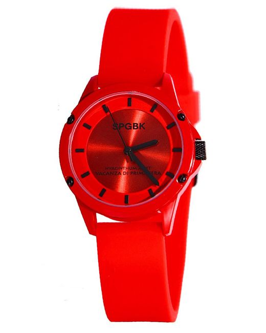 Spgbk Watches Glendale Silicone Band Watch 32mm