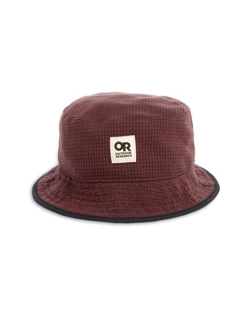 Outdoor Research Trail Mix Bucket Hat Burgundy