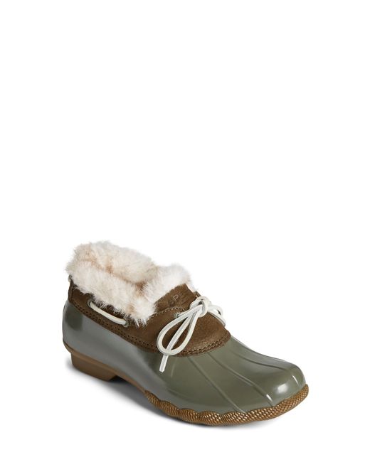 Sperry Saltwater Faux Fur Lined Boot