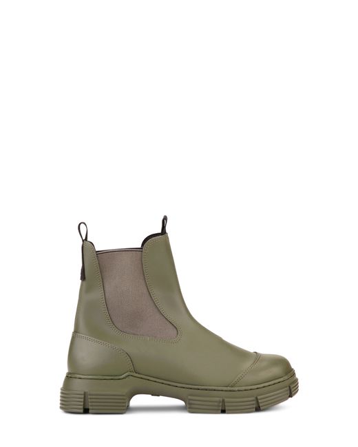 Ganni Recycled Rubber Chelsea Rain Boot 7US