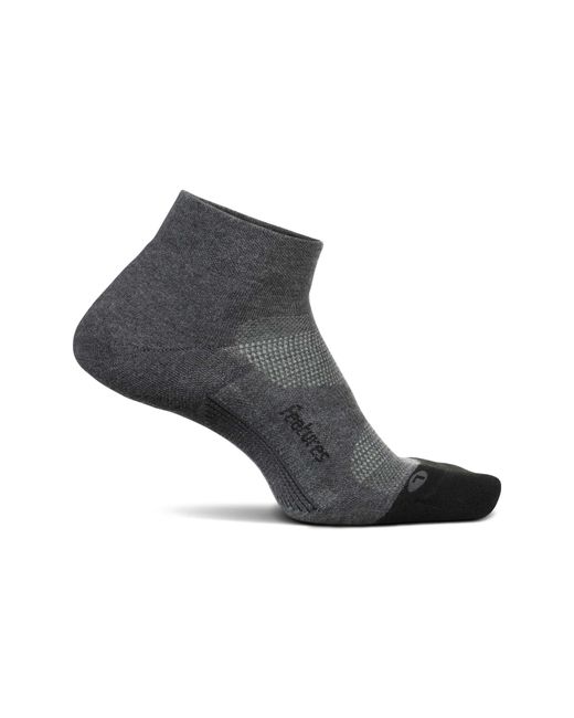 Feetures Elite Max Cushion Ankle Socks Grey