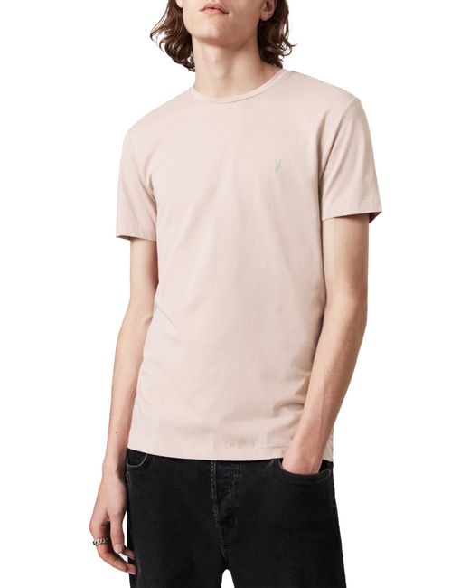 AllSaints Brace Tonic Assorted 3-Pack Slim Fit Crewneck T-Shirt White