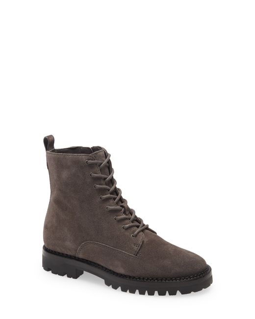 Vince Cabria Lug Water Resistant Lace-Up Boot Grey