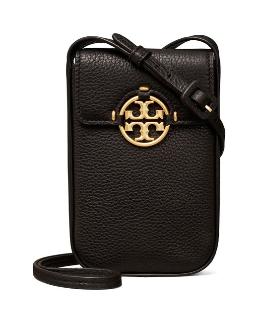 Tory Burch Miller Leather Phone Crossbody Bag