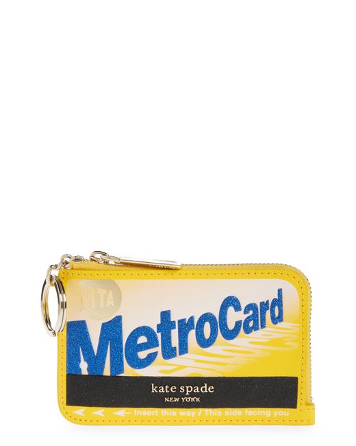 Kate Spade New York Metro Card Case Yellow