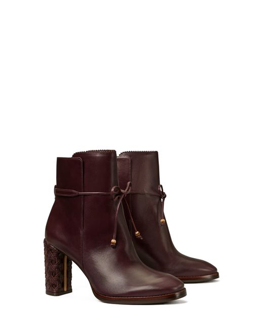 Tory Burch Basketweave Ankle Boot