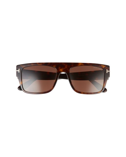 Tom Ford 55mm Rectangular Sunglasses