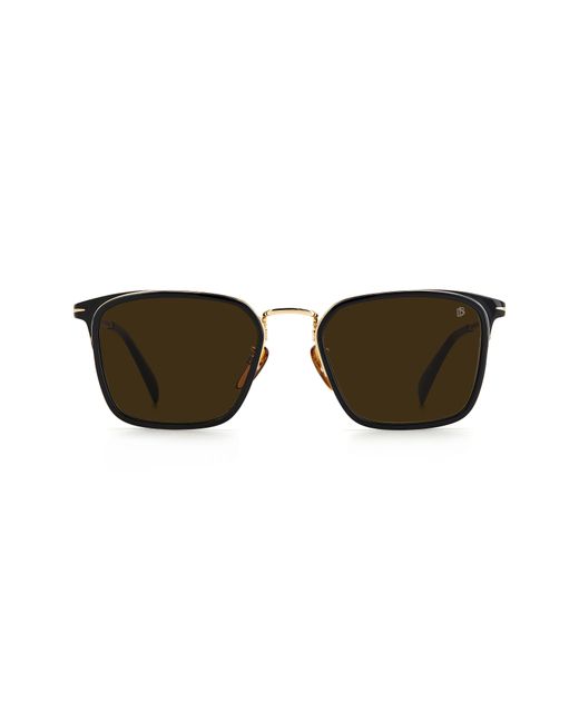 David Beckham Eyewear 56mm Rectangular Sunglasses