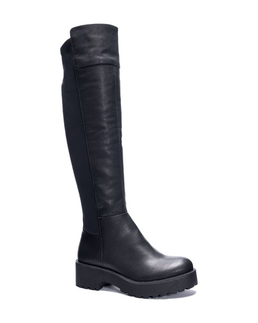 Dirty Laundry Manifest Over The Knee Boot