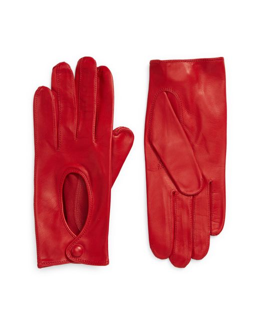 Seymoure Washable Leather Driving Gloves in at Nordstrom