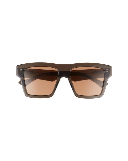 Gucci 55mm Rounded Square Sunglasses in at Nordstrom