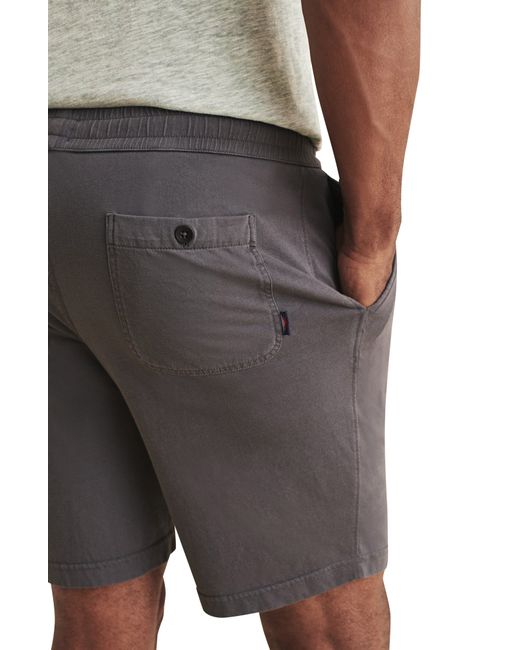Faherty Seasons Organic Cotton Lined Knit Shorts in at Nordstrom