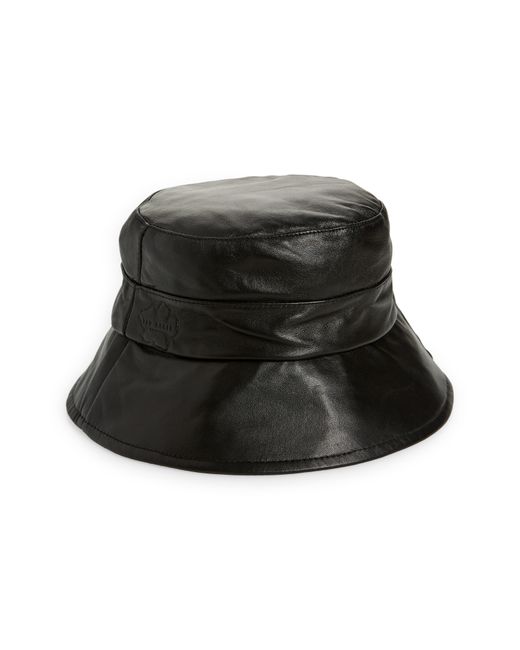 Ted Baker London Bukkett Wide Brim Leather Bucket Hat in at Nordstrom