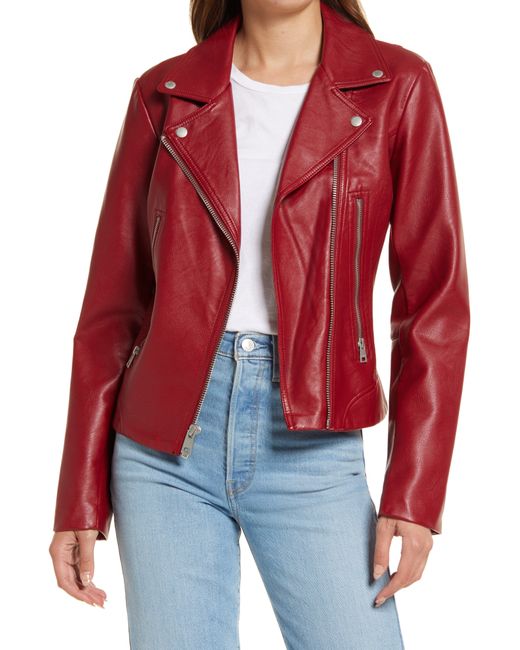 Levi's Faux Leather Moto Jacket in at Nordstrom