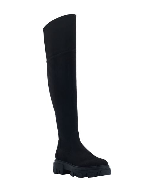 Calvin Klein Linnie Over the Knee Faux Suede Boot in at Nordstrom